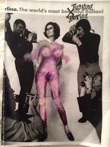 "Vogue 1967" Mixed Media